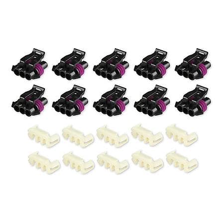 Metripack - 3 Cavity - Female - Black