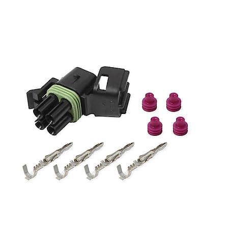 Weather Pack - 4 Cavity - Tower - Black