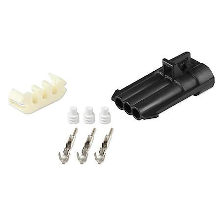 Metripack - 3 Cavity - Male - Black