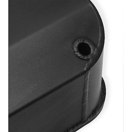 Fabricated aluminum valve cover pair; black; 1968-97 429-460 big block