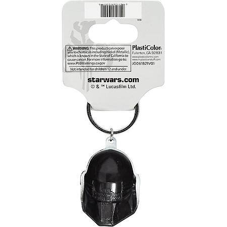 Star Wars Mandalorian The Child Helmet 3D Enamel Key Chain