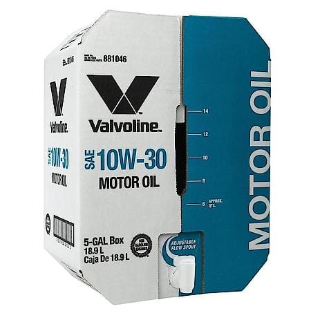 10W-30 Conventional Motor Oil, Helps Prevent Deposit Formation, 5 Gallon