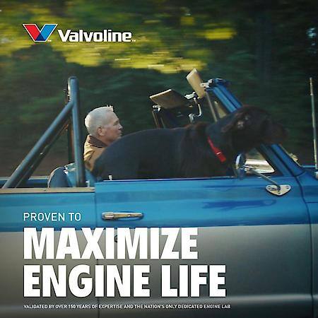 MaxLife 10W-30 Synthetic Blend Motor Oil, Fights Engine Wear, 5 Gallon Box