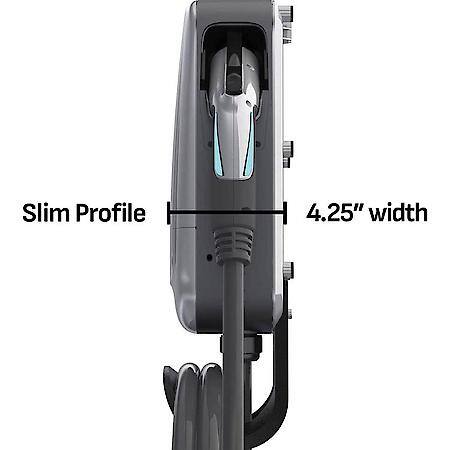240V 50A Hardwired Level 2 EV Wall Charger with Wi-Fi & Bluetooth: For J1772 EVs