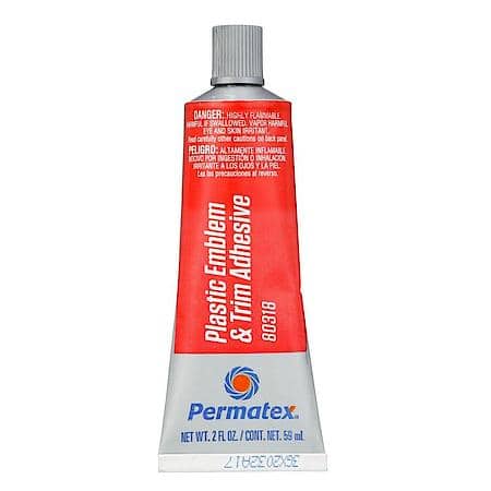 Waterproof Plastic Emblem & Trim Adhesive for Strong, Fast Bonds