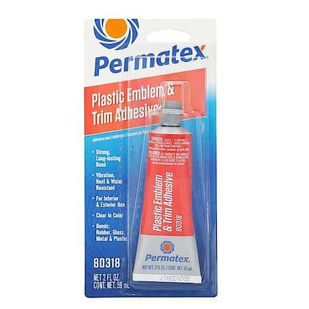 Waterproof Plastic Emblem & Trim Adhesive for Strong, Fast Bonds
