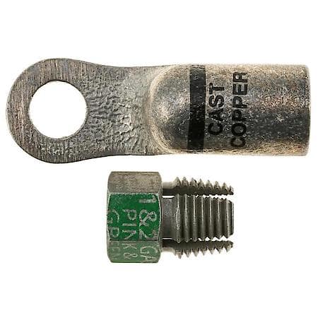 1, 2 Gauge 3/8" Compression Nut Heavy Wall Lug (Sold by each)