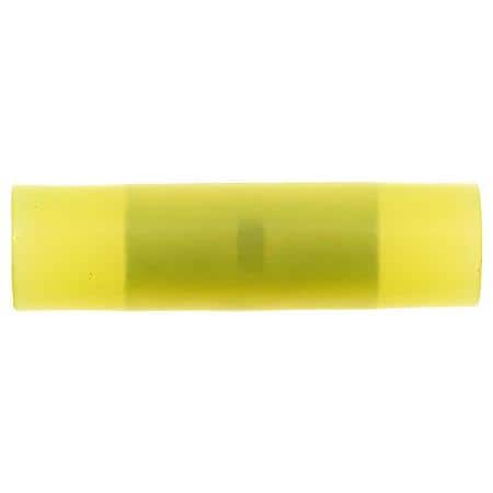 12 To 10 Gauge Nylon Crimp Solderless Yellow Butt Connector (Sold by each)