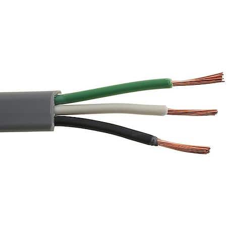16/3 Gauge PVC Insulation Multi Conductor Jacketed Green/White/ Black Primary Wire (Sold by foot)