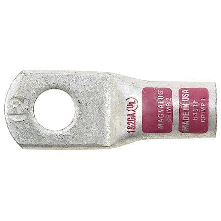 2-1 Gauge 3/8" Crimp Heavy Wall Lug (Sold by each)