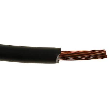 10 Gauge SXL Cross Linked Polyethylene Insulation Black Primary Wire (Sold by foot)