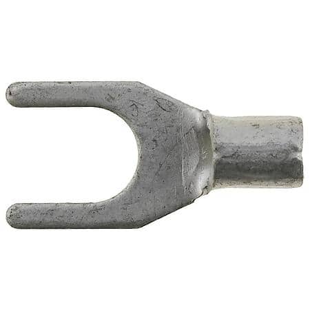 16 To 14 Gauge No. 10 Crimp Solderless Non Insulated Open Spade Terminal (Sold by each)