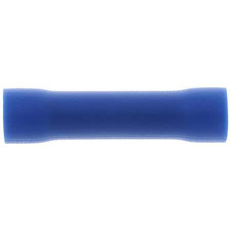 16 To 14 Gauge PVC Crimp Solderless Blue Butt Connector (Sold by each)