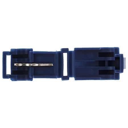 16 To 14 Gauge .250 PVC Blue T-Tap Connector (Sold by each)