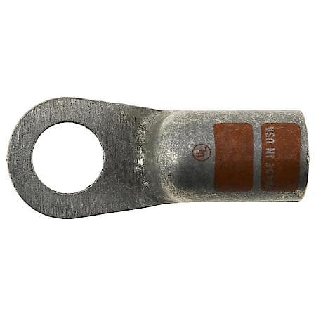 2/0 (00) Gauge 1/2" Crimp or Solder Heavy Wall Lug (Sold by each)