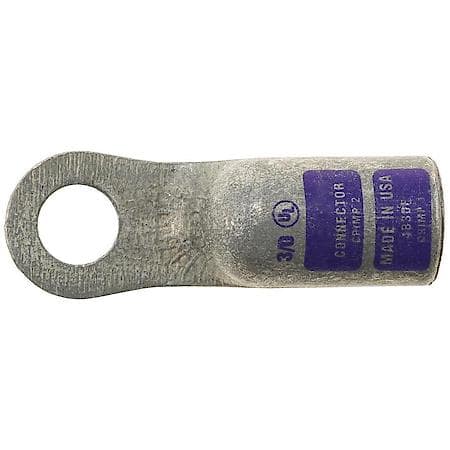 3/0 (000) Gauge 3/8" Crimp or Solder Heavy Wall Lug (Sold by each)