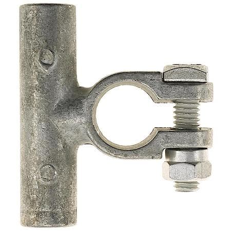 1/0 (0) Gauge Crimp or Solder Positive Flag Top Post Battery Terminal (Sold by each)