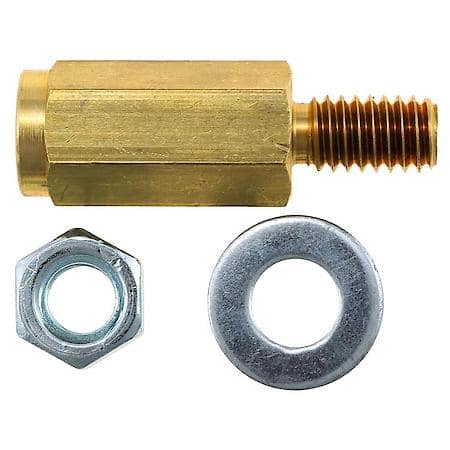 5/16 Inch - 18 X 9/16 Inch with 5/16 Inch - 18 X 9/16 Accessory Stud Top Post Battery Terminal Adapter Bolt (Sold by each)