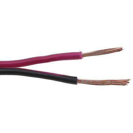 16/2 Gauge Bonded Parallel Black / Red Primary Wire (Sold by foot)