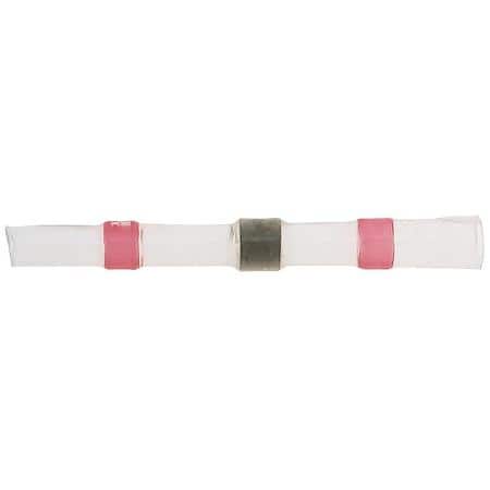 22 To 18 Gauge Solder Heat Shrink Red Butt Connector (Sold by each)