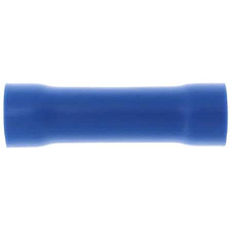 6 Gauge PVC Crimp Soldereless Blue Butt Connector (Sold by each)