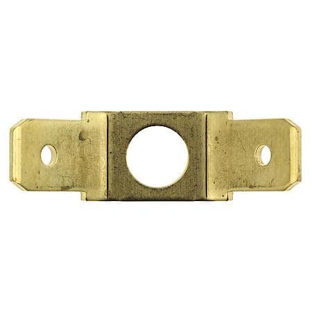No. 10 Stud Hole To Dual .250 Male Non Insulated Spade / Disconnect Adapter (Sold by each)