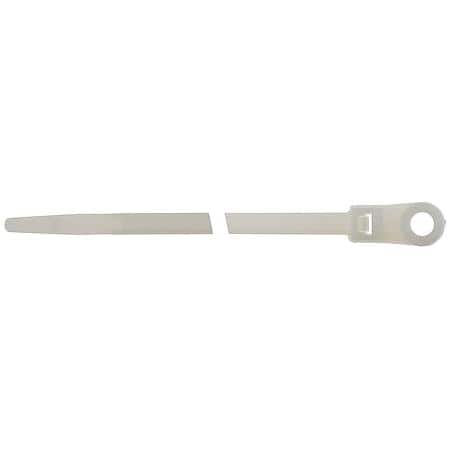 14 1/2" X .177" 50 Lb UV Natural Cable Tie with Mounting Hole (Sold by each)