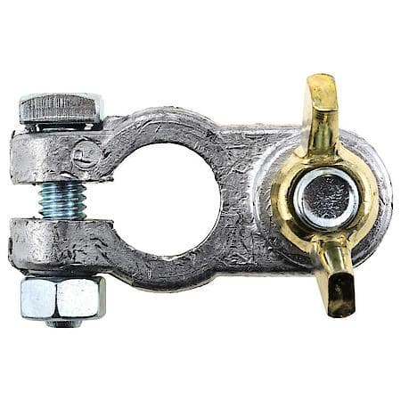 Top Post To 3/8 Inch Stud Positive Marine Battery Terminal (Sold by each)