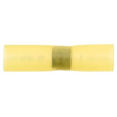 12 To 10 Gauge Lead Free Solder Heat Shrink Yellow Butt Connector (Sold by each)