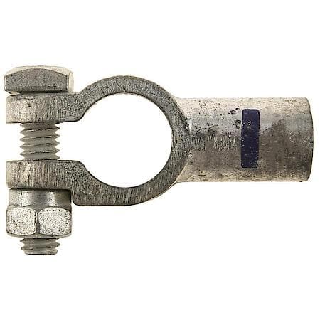 3/0 (000) Gauge Pre Loaded Solder Straight Positive Top Post Battery Terminal (Sold by each)