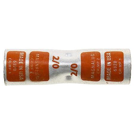 2/0 (00) Gauge Heavy Wall Regular Butt Splice (Sold by each)