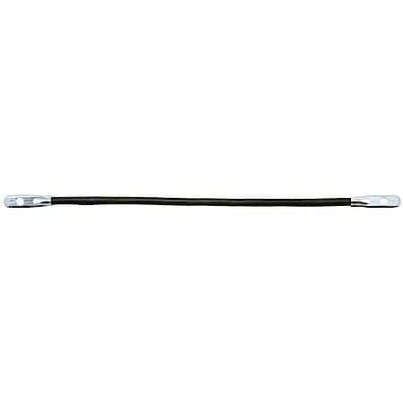 6 Gauge 14" Dual 5/16" Lug Golf Cart Black Battery Cable (Sold by foot)