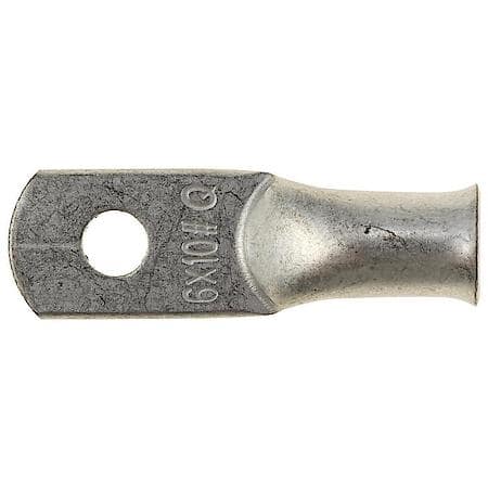 6 Gauge No. 10 Crimp Standard Wall Lug (Sold by each)