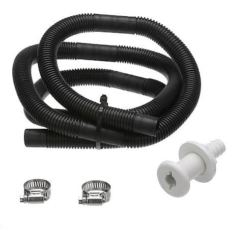 19441 Bilge Pump Kit for 3/4in Outlets, Includes 6ft Hose, Clamps& Fitting