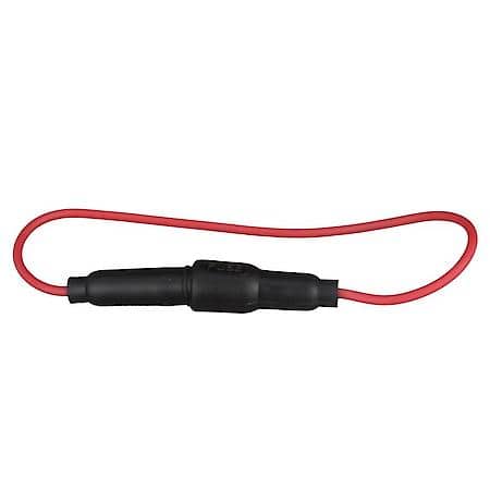 12731 In-line Fuse Holder with Fuse-Watertight-10A