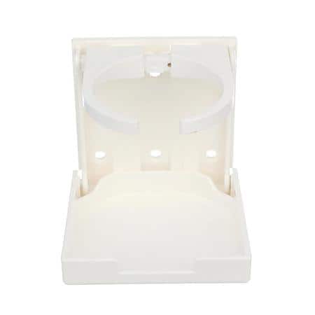 79451 Folding and Adjustable Drink Holder White