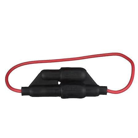 12701 In-Line Fuse Holder with Spare 10A