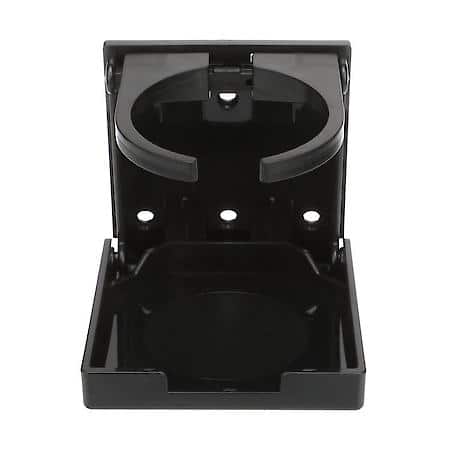 79461 Folding and Adjustable Drink Holder Black