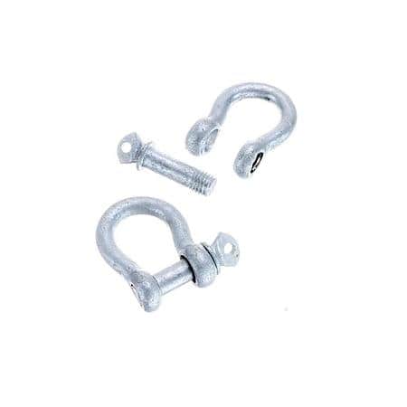 43071 Galvanized Steel Anchor Shackles, 3/8-Inch