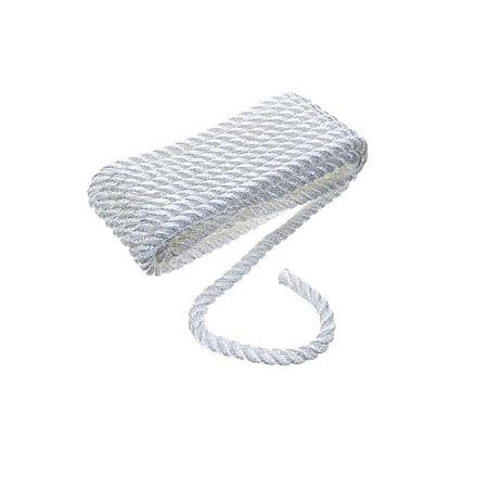 42521 Dock Rope for Boating  Twisted Nylon Dock Line, 3/8-Inch x 20 Feet, White