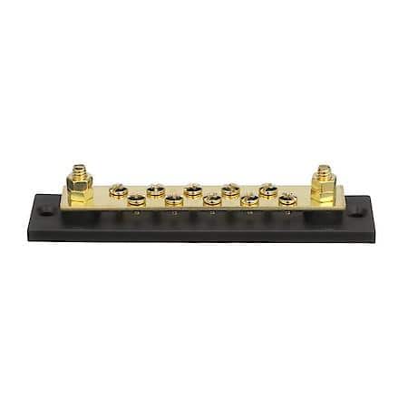 13631 Terminal Block-Brass Clips and Contacts-10 Gang