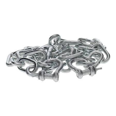 44121 Galvanized Anchor Lead Chain 1/4-Inch x 4-Foot