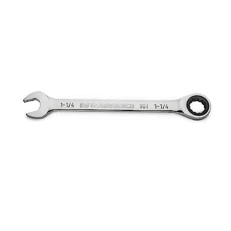1-1/4" 90-Tooth 12 Point Ratcheting Combination Wrench