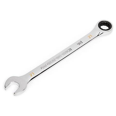21mm 90-Tooth 12 Point Ratcheting Combination Wrench