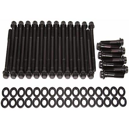 For Use With 2003 And Earlier Gen Iii/Ls Series Small Block, Black, Chrome Moly