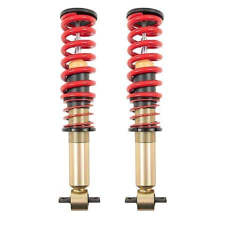 Adjustable, 0 To 2.75" Drop, With Coil Springs/ Bump Stops/Top Mount, Set Of 2