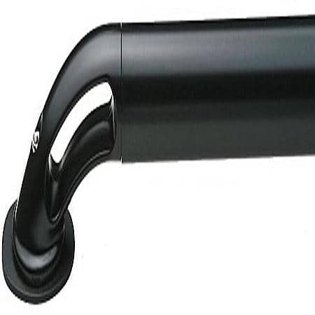 Direct-Fit, Stake Pocket Mount, Powder Coated, Black, Built In Tie Down Anchor