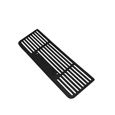 Horizontal Bar Style, Powder Coated, Black, Stainless Steel