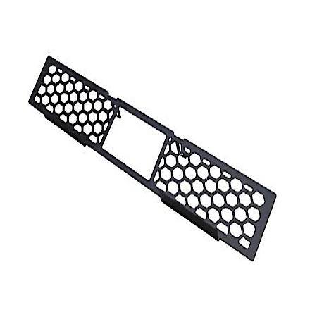 Honeycomb Style, Powder Coated, Black, Stainless Steel