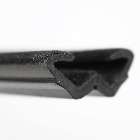 Flexible Window Glass Run Channel 96 in. RV Bus Windows, Black